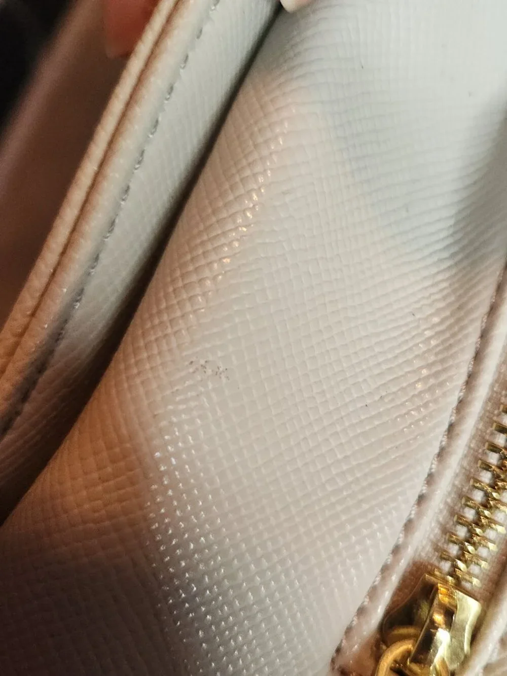 Tahari Gray Satchel with Lace-Print Accent